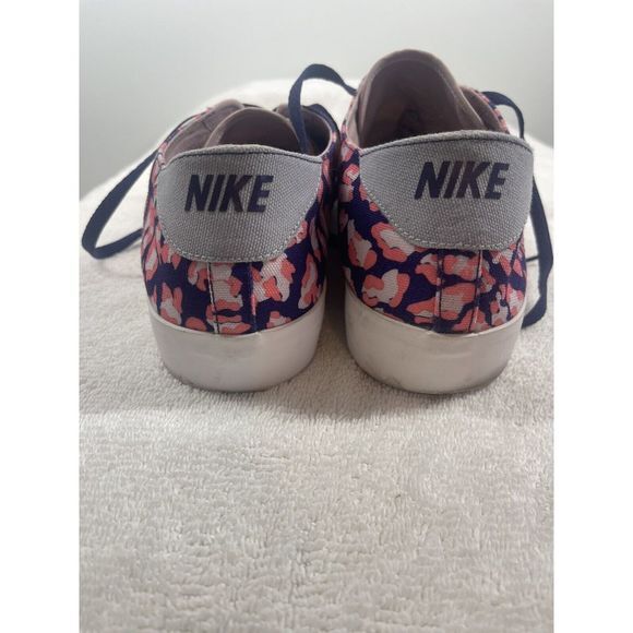 Nike X Fragment‎ Zoom All Court Low 488492 Pink And Purple Leopard Size 12.5 main image 4